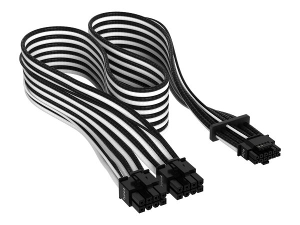 Corsair CP-8920333 - 12VHPWR - Dritto - Dritto - Nero - Bianco - 1 pz