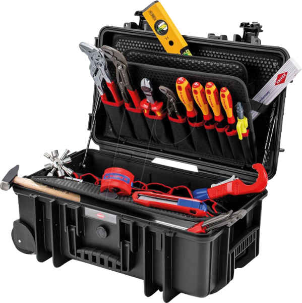 KNIPEX Werkzeugkoffer Robust26 Move Sanitaer
