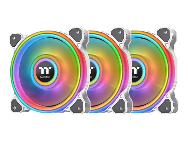 Thermaltake Riing Quad 12 RGB - Ventilatore - 12 cm - 500 Giri/min - 1500 Giri/min - 25,2 dB - 40,9