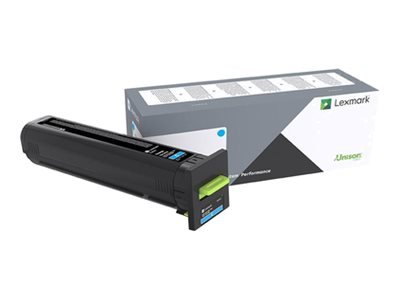 Lexmark Toner cyan 22K CX825 - Originale - Unità toner