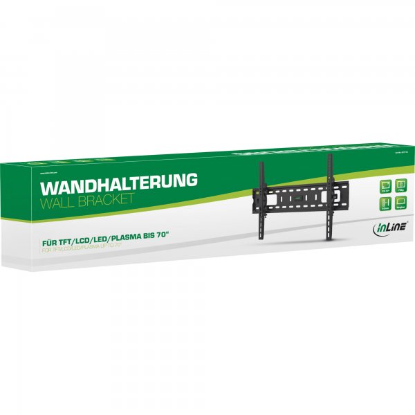 InLine Staffa da parete per TFT / LCD / LED / plasma 32-70 - max.75kg