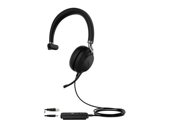 Yealink USB Headset UH38 Mono Teamsss-W/O BATßUSB-C - Cuffia - 5.1