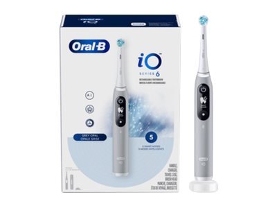 Oral-B iO Serie 6 - Adulto - Spazzolino a vibrazione - Cura quotidiana - Cura gum - Sensibile - Sbia