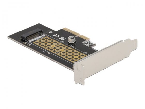 Delock Scheda PCI Express x4 per 1 x NVMe M.2 Key M interno 80 mm - Fattore di forma a basso profilo