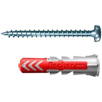 fischer 545838 - Kit di viti e tasselli a muro - Calcestruzzo aerato autoclavato - Mattone - Cemento
