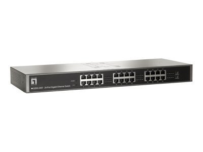 LevelOne GSW-2457 - Non gestito - Gigabit Ethernet (10/100/1000) - Montaggio rack