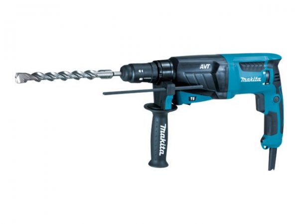 Makita HR2631FT13 - SDS-plus - Nero - Verde - Motore a spazzola - 1200 Giri/min - 4600 Giri/min - AC