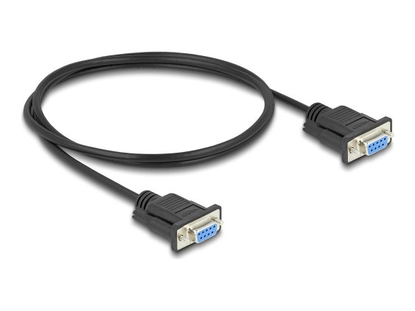 Delock Seriell Kabel RS-232 D-Sub9 Buchse zu - Cavo - Digitale/dati
