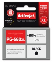 Activejet AC-560NX Ink replacement for Canon PG-560XL Supreme - Compatibile - Cartuccia di inchiostr