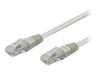 Goobay Cat 6 Patchkabel U/UTP Grau - Cavo - Rete