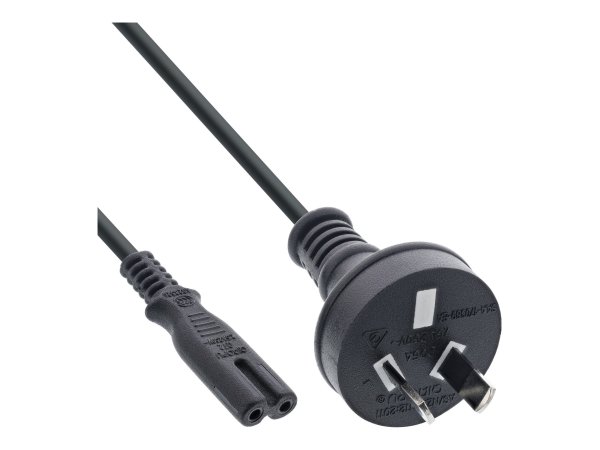 InLine Cavo alimentazione Internaz. - spina Australia presa Euro 8 - 1,8m