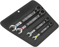 Wera Joker Switch Set - 10,13,17,19 mm - Cromo - Acciaio al cromo-molibdeno - Cromo - Lucido - 15°