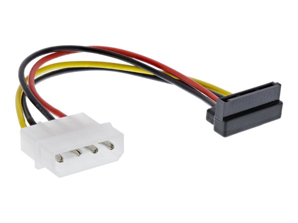 InLine Cavo adattatore di alimentaz. - 1x 5,25" M a SATA 15pin - angol. - 0,15m