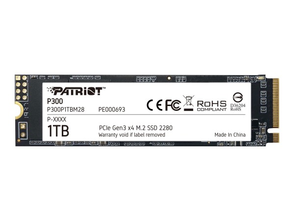 PATRIOT Memory P300 - 1,02 TB - M.2 - 2100 MB/s
