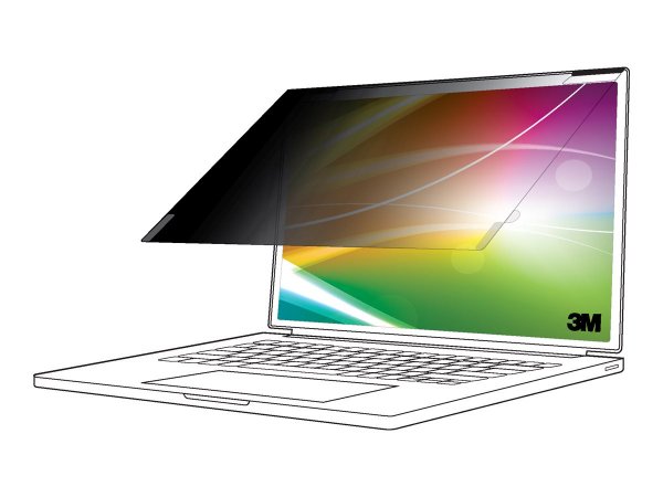 3M Filtro Privacy Bright Screen per 15.6 pol Laptop a Schermo Pieno - 16:9 - BP156W9E - 39,6 cm (15.