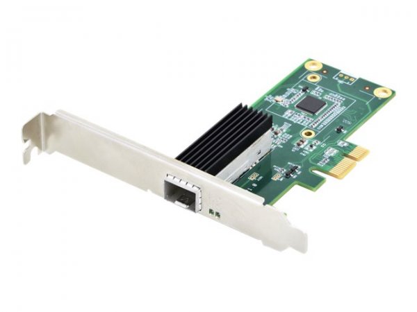 DIGITUS Scheda di rete Express PCI Gigabit SFP - Interno - Cablato - PCI Express - Fibra - 1000 Mbit