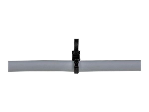 StarTech.com Fascetta Fermacavi da 10cm - Fascetta in Plastica Stringicavo Larga 2mm - Diametro del