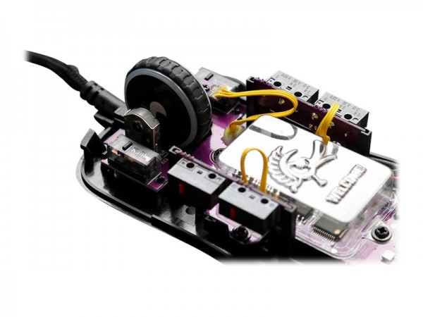 Ducky Feather - Ambidestro - Ottico - USB tipo A - 16000 DPI - Nero