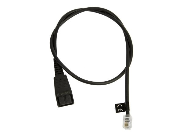 Jabra 8800-00-37 - Nero - Cavo - Telefono 0,5 m - 4-pole