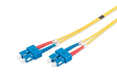 DIGITUS Cavo patch monomodale LWL - SC/SC - 2 m - I-VH - OS2 - SC - SC