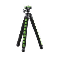 mantona 21401 - 3 gamba/gambe - Nero - Verde - 27 cm - 154 g