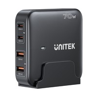 Unitek International GaN 70W Desktop-Ladegerät 2x USB-A USB-C
