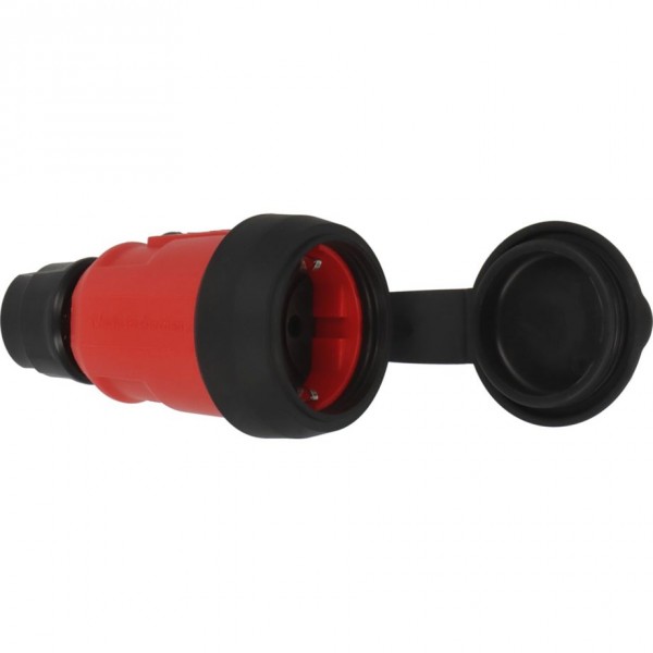 Brennenstuhl 9837550010 Schutzkontaktkupplung 230 V Rot Schwarz IP44