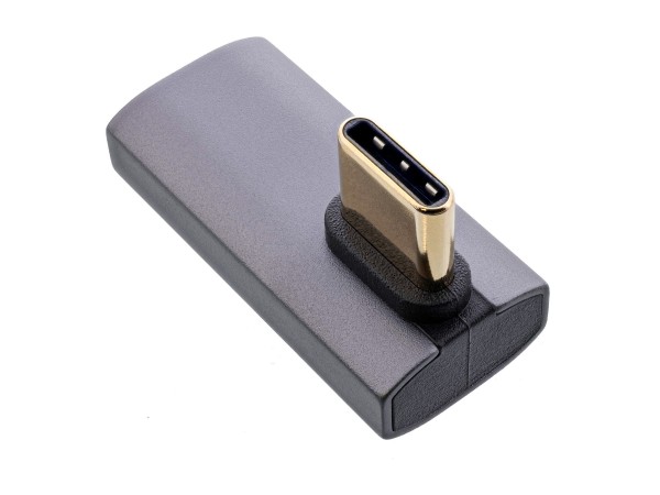 InLine Adattatore USB4 - spina/presa USB-C verticale angolata a destra/sinistra