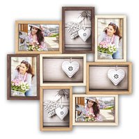 Zep Montreaux - Legno - Beige - Marrone - Set di cornici per foto - Parete - 13 x 18 cm - Rettangola