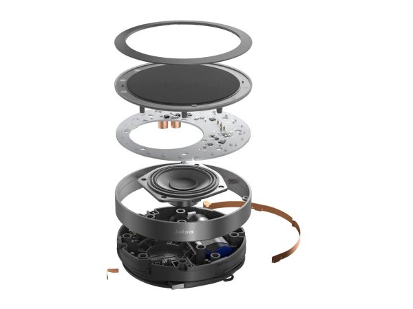 Jabra Speak2 75 - Universale - Nero - AAC - CVSD - mSBC - SBC - 72 dB - Voice Level Normalization -