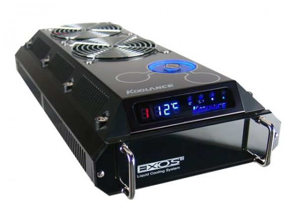 Koolance EX2-755 - Kit di raffreddamento a liquido - 12 cm - Nero