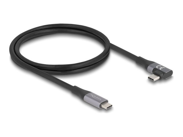 Delock USB 40 Gbps Kabel gewinkelt links rechts PD 3.1 - Cavo - Digitale/dati