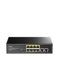 CUDY FS1010PG - Fast Ethernet (10/100) - Full duplex - Supporto Power over Ethernet (PoE)