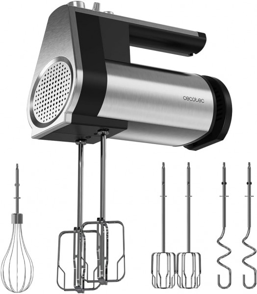 Cecotec PowerTwist 500 Full Steel Handmixer