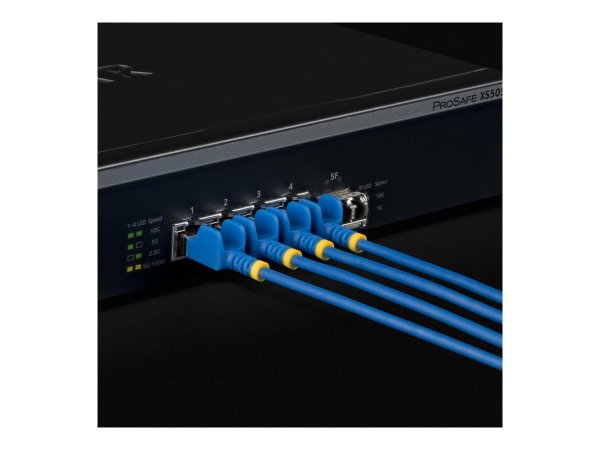 StarTech.com Black Ultra Slim CAT6a Cable - Cavo - Rete