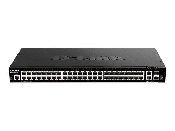 D-Link DGS-1520-52/E - Gestito - L3 - 10G Ethernet (100/1000/10000) - Montaggio rack - 1U
