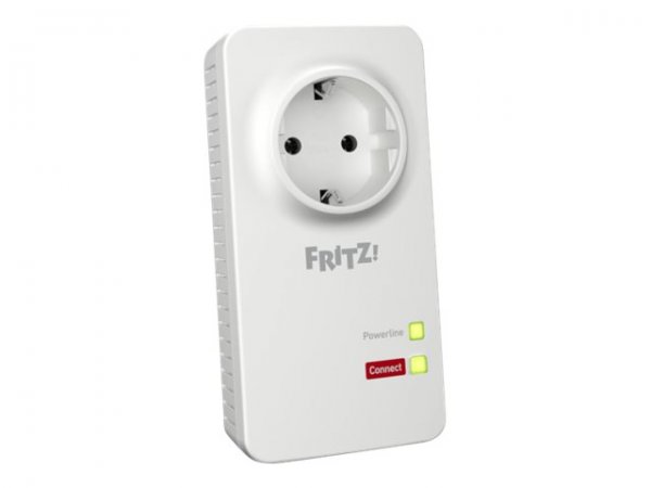 FRITZ! Powerline 1220 - 1200 Mbit/s - Tipo F - Gigabit Ethernet - 10,100,1000 Mbit/s - 10BASE-T - 10