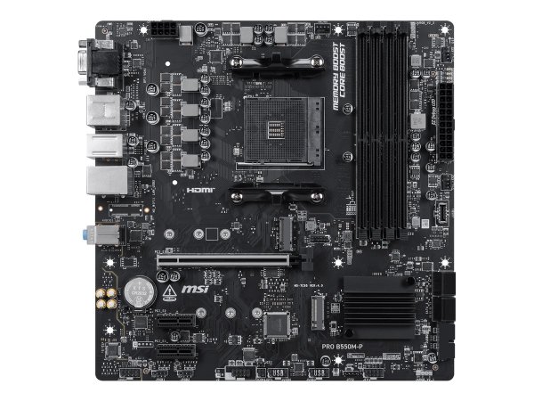 MSI B550M-P B550 AM4 mATX AMD - Sockel Ryzen - Scheda madre - AMD socket AM4 (Ryzen)