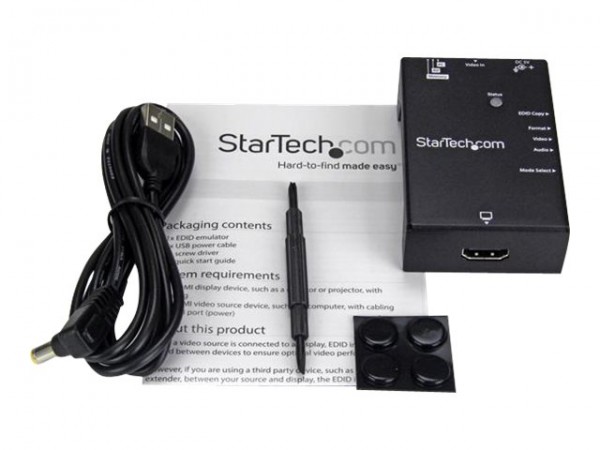 StarTech.com EDID Emulator f HDMI Display - 1080p - Cavo - Digitale/display/video