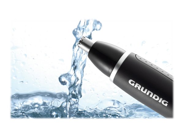 Grundig MT 3810 - Nero - Argento - Orecchio - Naso - Acciaio inox - Batteria - Stilo AA - 1,5 V