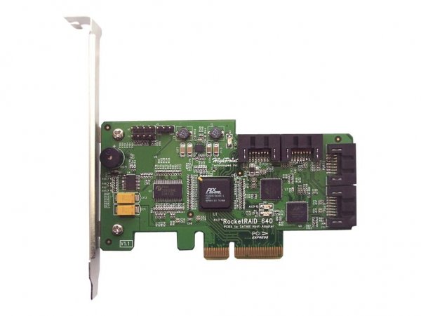 HighPoint RocketRAID 640L - PCIe - eSATA - Piena altezza/Basso profilo - PC - 0 - 1 - 5 - 10 - JBOD