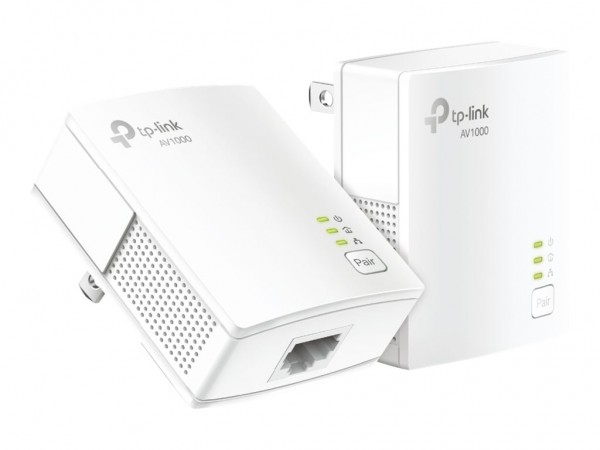 TP-LINK TL-PA7017 KIT - 1000 Mbit/s - IEEE 802.3,IEEE 802.3ab,IEEE 802.3u - Tipo F - OFDM - 128-bit