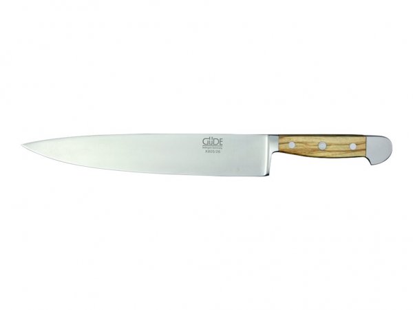 GÜDE Alpha Kochmesser 26 cm Olive
