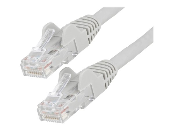 StarTech.com N6LPATCH2MGR - 2 m - Cat6 - U/UTP (UTP) - RJ-45 - RJ-45 - Grigio