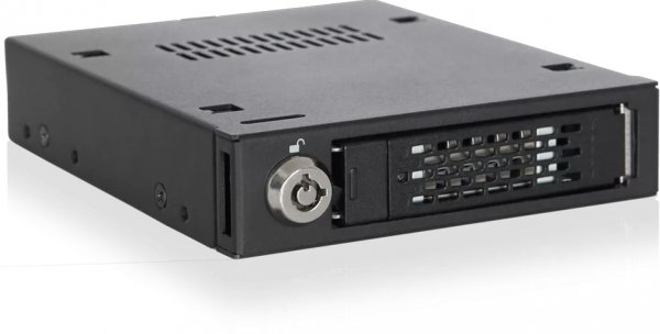 Icy Dock MB601VK-B - Nero - Metallo - 32 Gbit/s - 101,2 mm - 161,2 mm - 25,4 mm