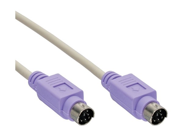 InLine Cavo PS/2 - 6pin Mini-Din M-M pc99 - connettore viola - 2m