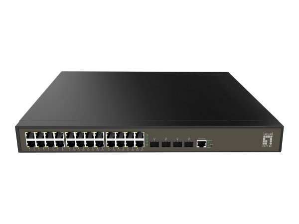 LevelOne GEL-2871 - Gestito - L2+ - Gigabit Ethernet (10/100/1000) - Gigabit Ethernet - Montaggio ra