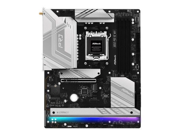 ASRock B850 Pro Rs WiFi/Amd B850//SATA3/M.2/USB3.2/WiFi/BT/PCIe5.0/Am5/Atx - Scheda madre - AMD Sock
