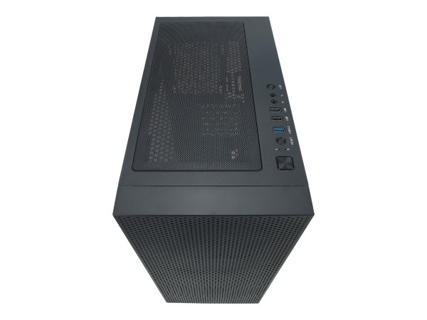 AZZA Celesta - Midi Tower - PC - Nero - ATX - EATX - micro ATX - Mini-ITX - Acciaio - Vetro temperat