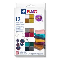 STAEDTLER FIMO Color Pack Sparkle Colours - Argilla da modellazione - Multicolore - Adulti e bambini